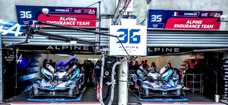 Le Mans : prototype d'endurance en action sur la piste (2024)