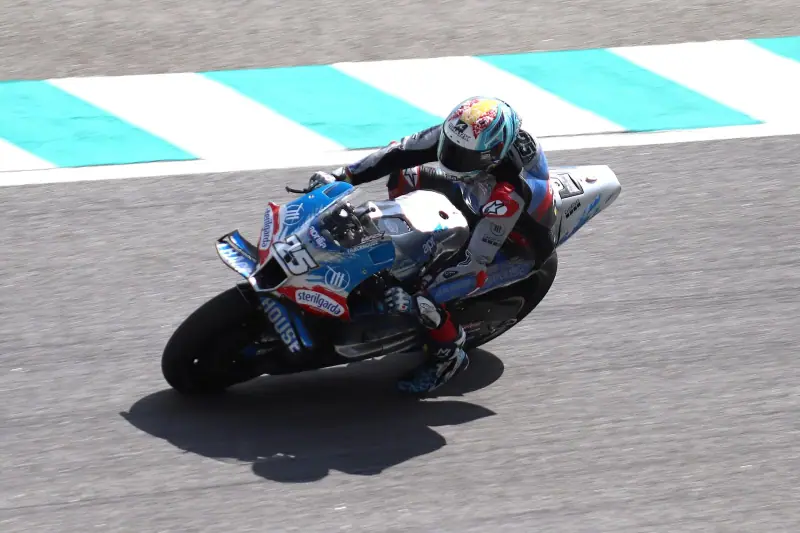 Aprilia RS-GP MotoGP : moto en action sur la piste (2024)