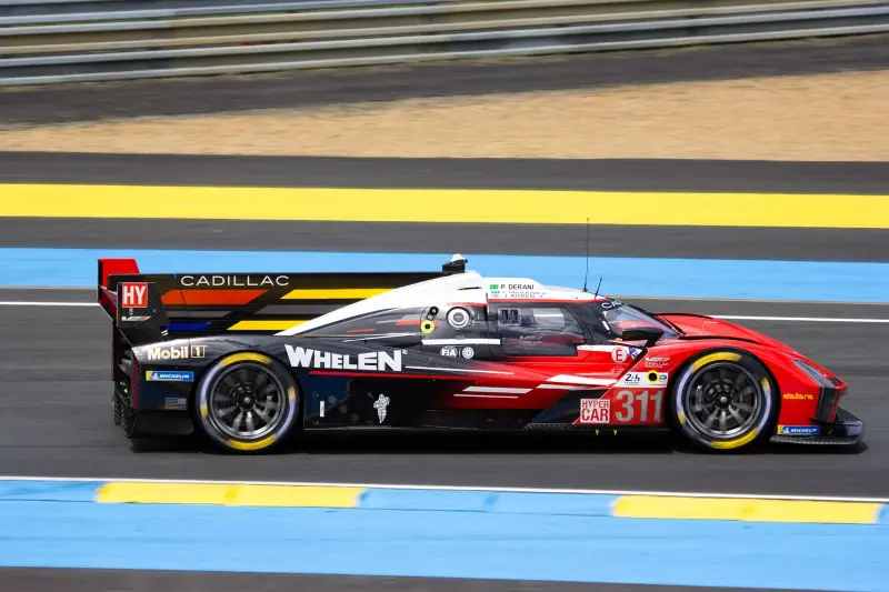 Hypercar / GTP : prototype d'endurance en action sur la piste (2024)